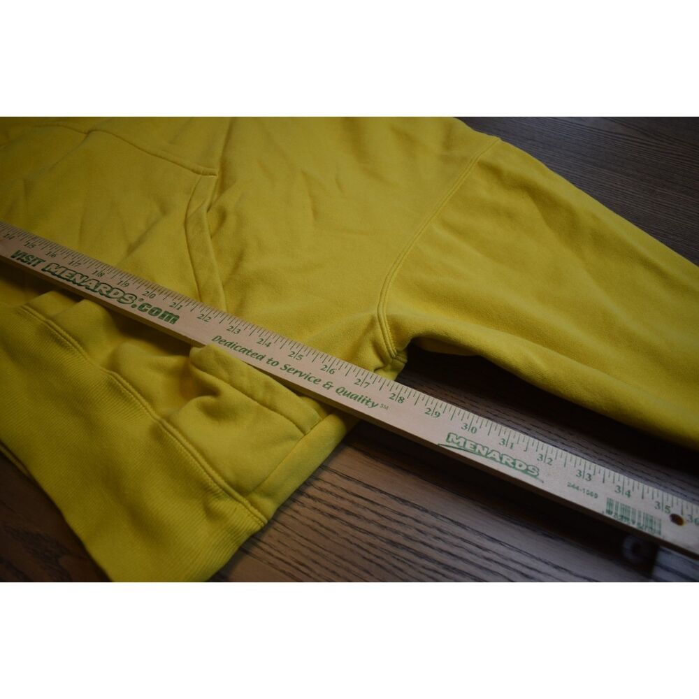 Nike Phoenix Oversized Hoodie Gold Mustard Yellow Athletic Wear Womens Medium - Picture 7 of 8